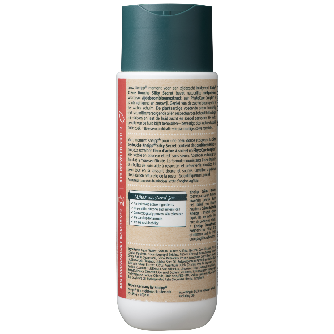 Kneipp Silky secret douche creme (200 ml)