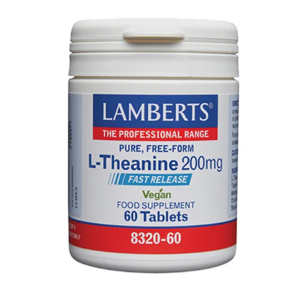 Lamberts L-Theanine 200mg (60 capsules)