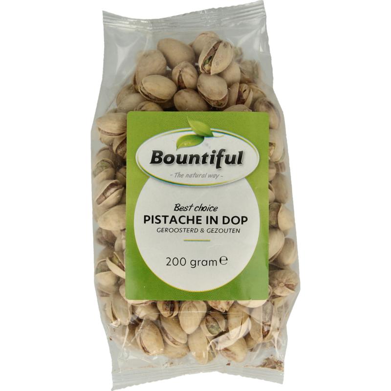 Bountiful Pistache In Dop Geroosterd En Gezouten (200 gr)