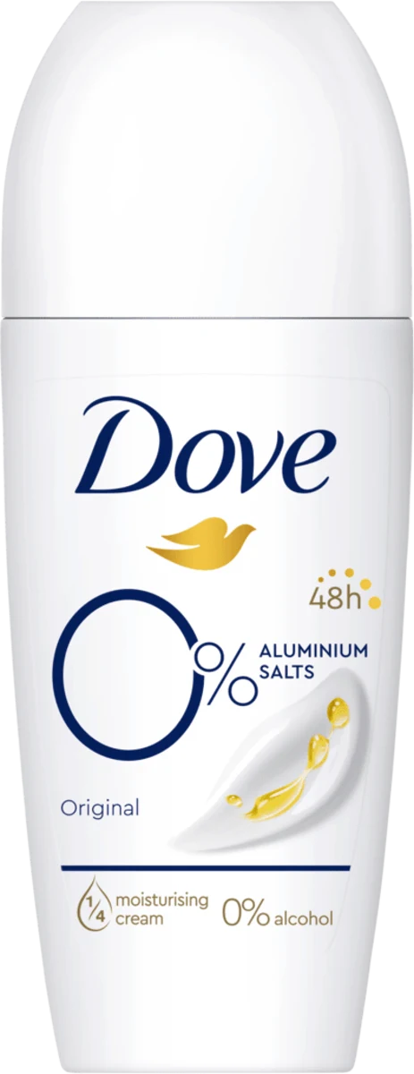 Dove Original 0% deodorantroller (50 ml)