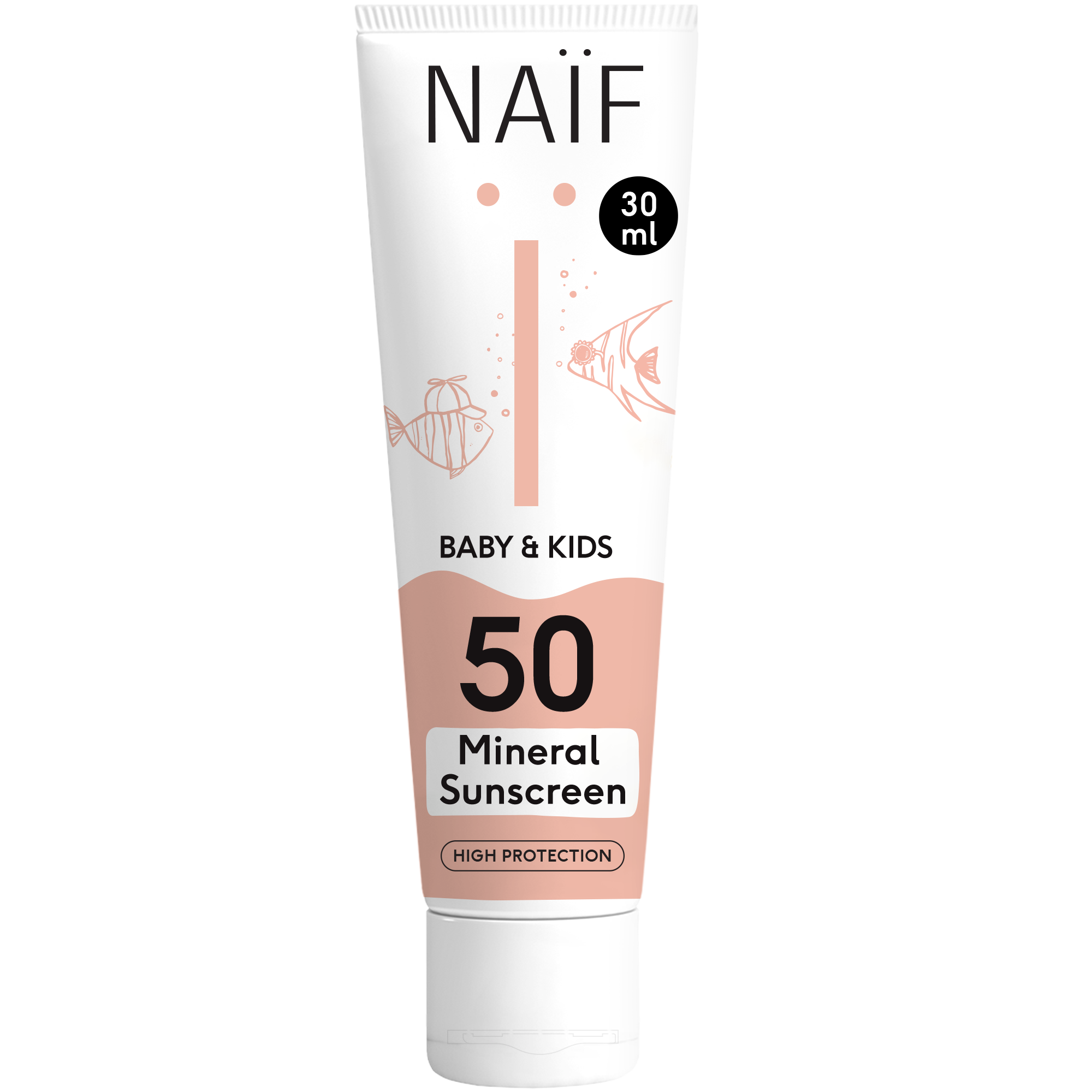 Naïf Zon baby & kids creme SPF50 (30 ml)