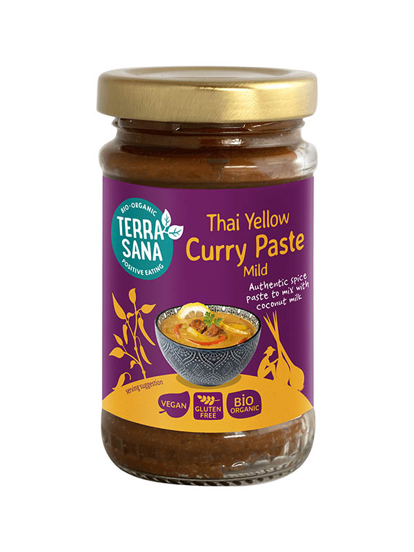 Terrasana Thaise Gele Currypasta (120 gr)