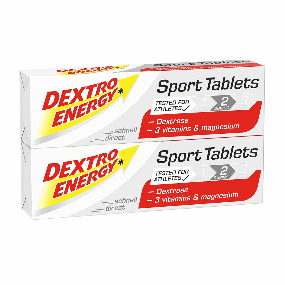 Dextro Energy Sport tablets 47gram (2 stuks)