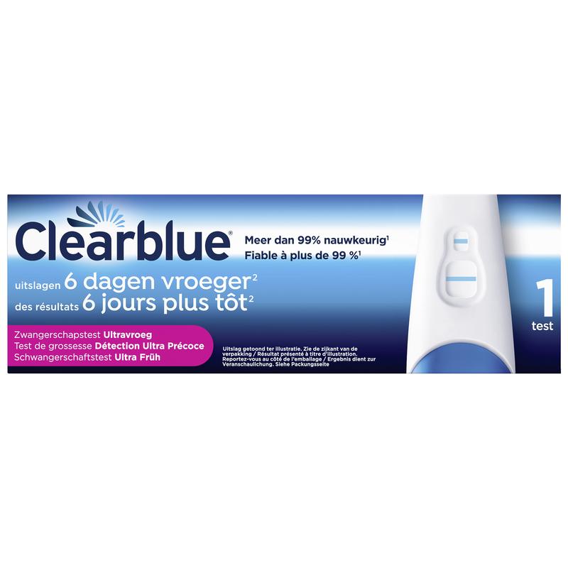 Clearblue Ultra vroeg (1 stuk)