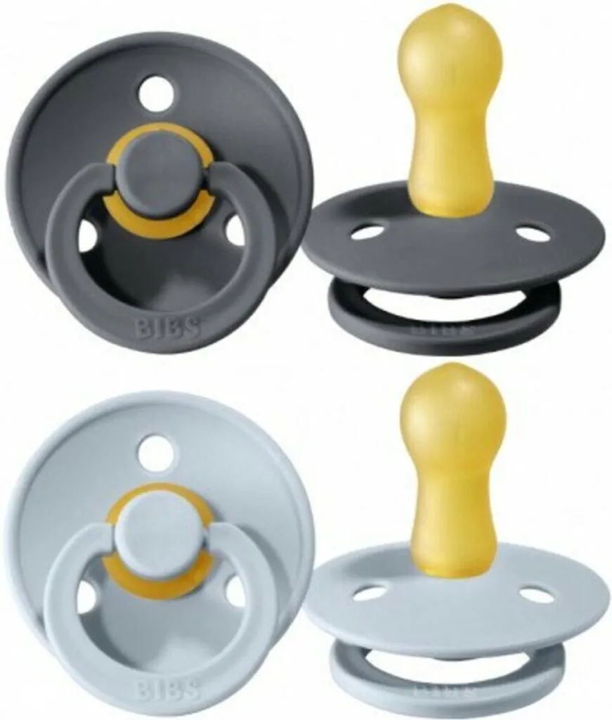 Bibs Fopspeen maat 3 baby blue (2 stuks)