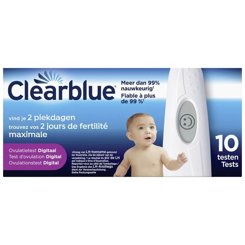 Clearblue Digitale ovulatietest (10 stuks)