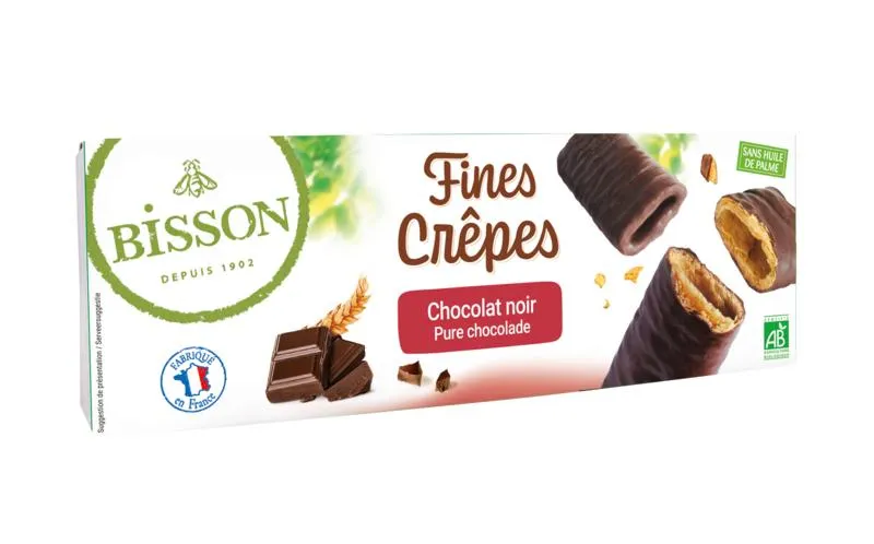 Bisson Crepes Pure Chocolade Bio (90 gr)