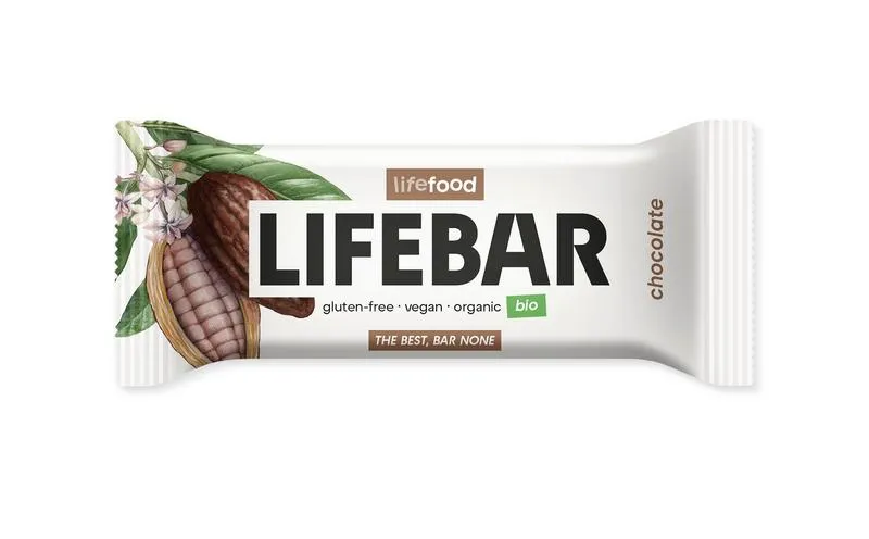 Lifefood Lifebar Chocolade Bio Raw (40 gr)