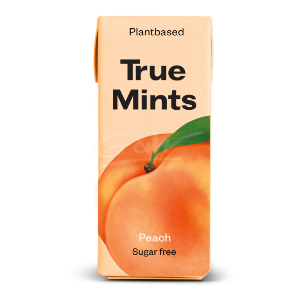 True Mints Peach suikervrij (13 gr)