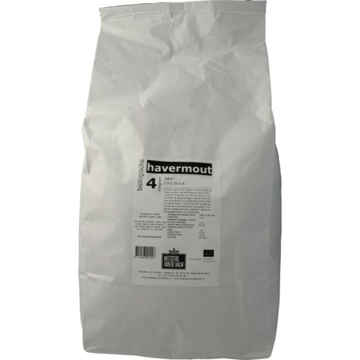 De Halm Havermout Bio (4000 gr)