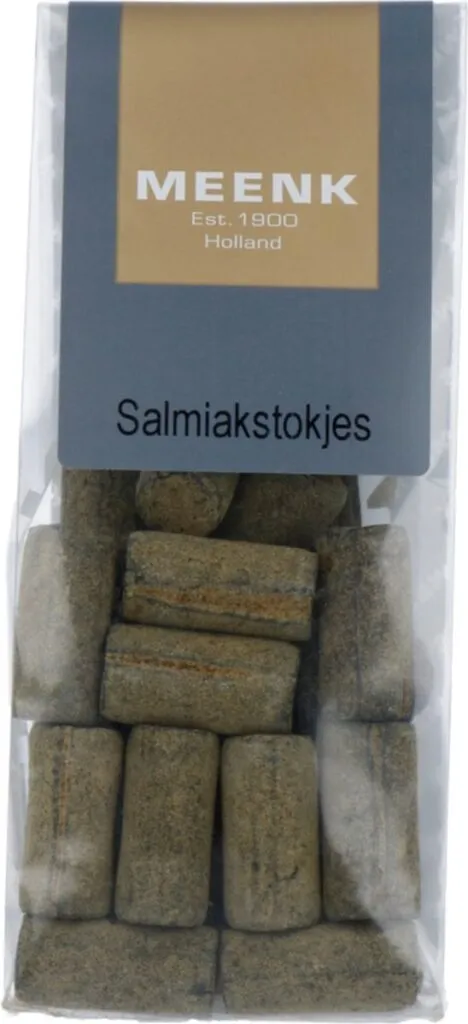 Meenk Salmiak stokjes (155 gr)