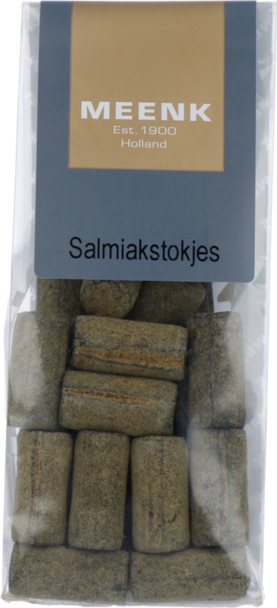 Meenk Salmiak stokjes (155 gr)