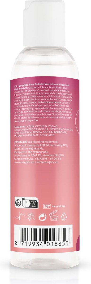 Easyglide Glijmiddel rose champagne (150 ml)