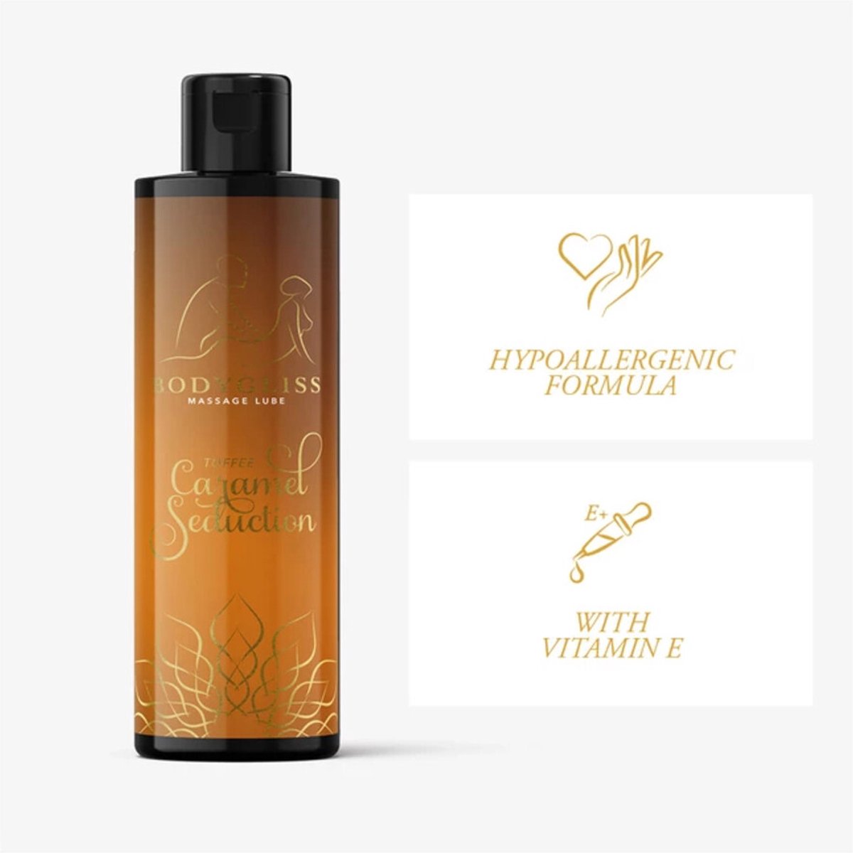 BodyGliss Massage / glijmiddel toffee karamel (150 ml) - image 2