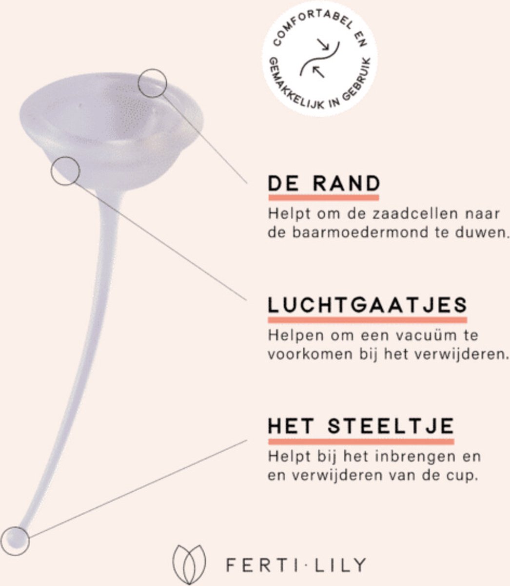 Ferti-Lily Ferti Lily conceptiecup (1 stuk) - image 2
