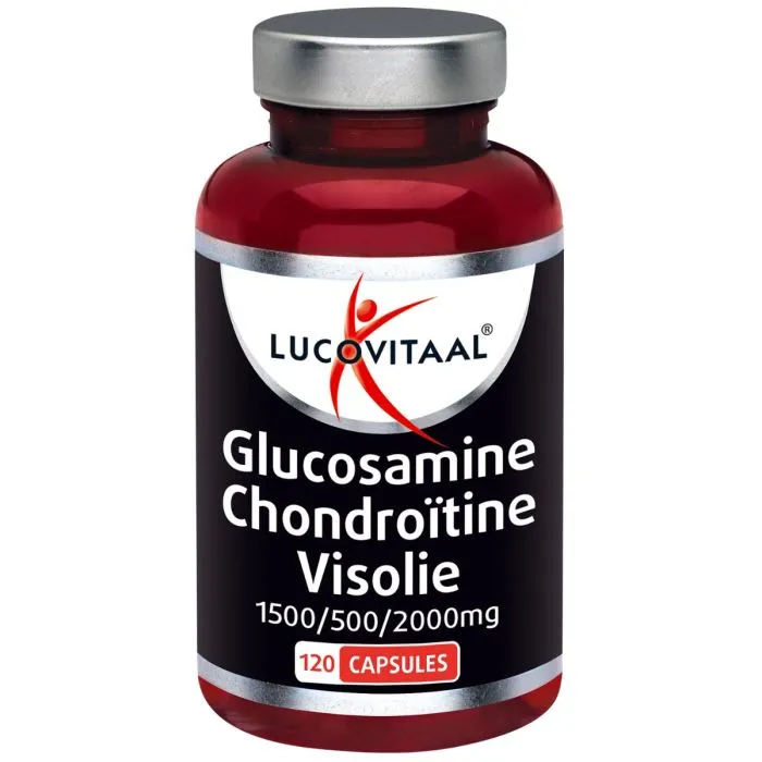 Lucovitaal Glucosamine Chondroïtine Visolie (120 capsules)