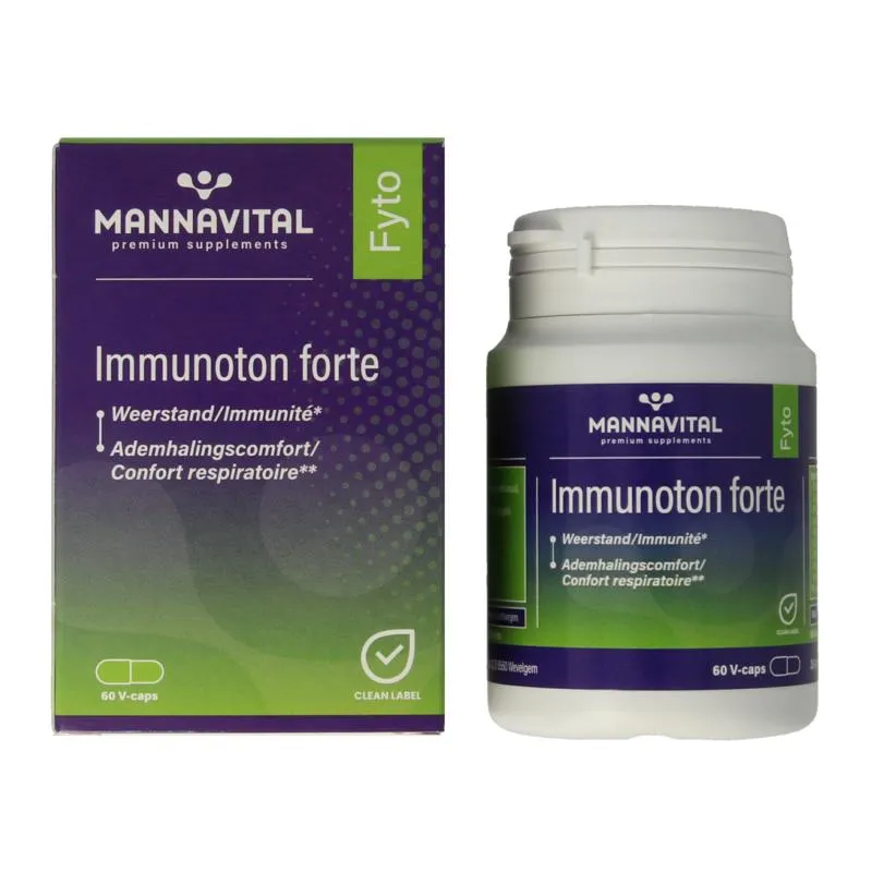 Mannavital Immunoton Forte (60 vega capsules)