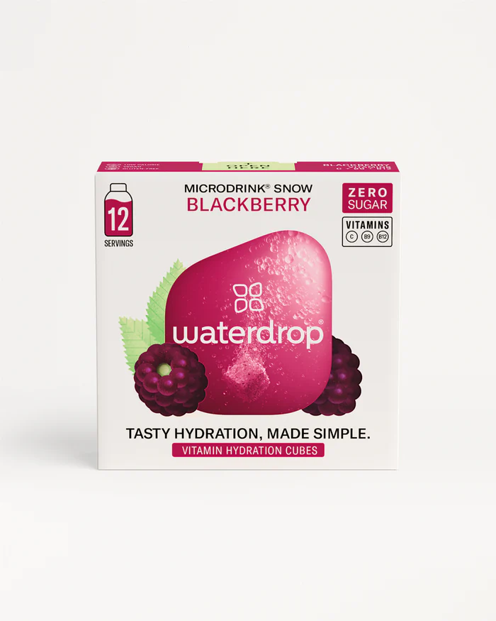 Waterdrop Microdrink Snow Bruistablet Braam (12 stuks)