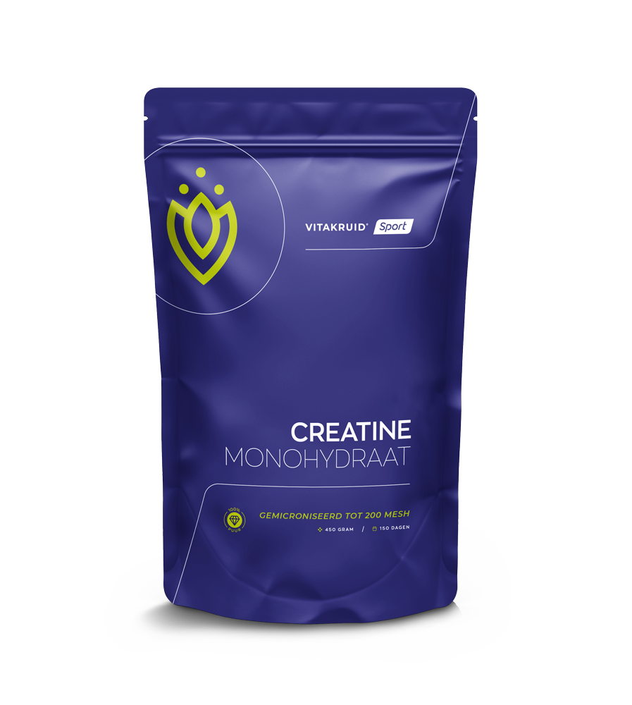 Vitakruid Creatine Monohydraat Gemicroniseerd Tot 200 Mesh (450 gr)