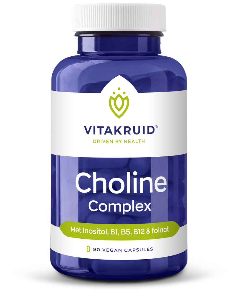 Vitakruid Choline Complex Met Inositol, B1, B5, B12 & Folaat (90 vega capsules)
