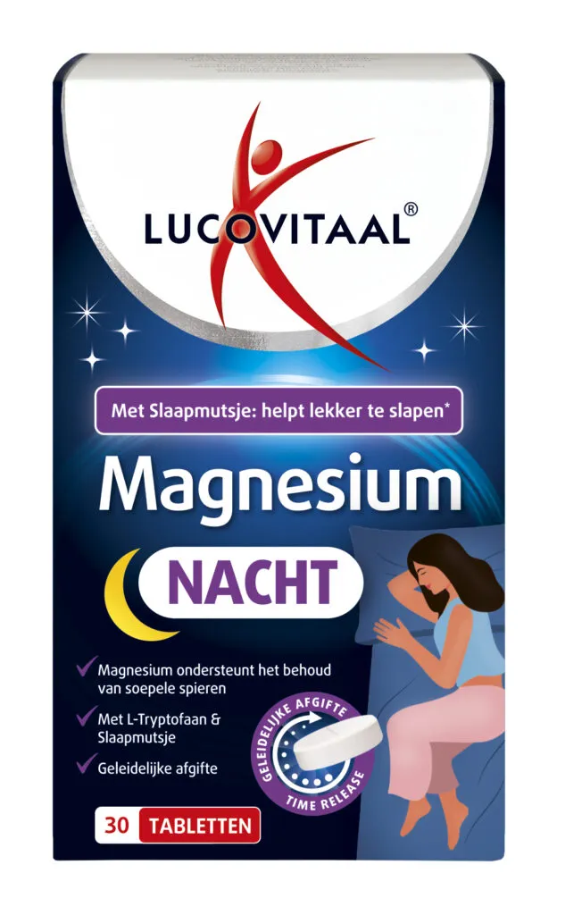 Lucovitaal Magnesium Nacht (30 tabletten)