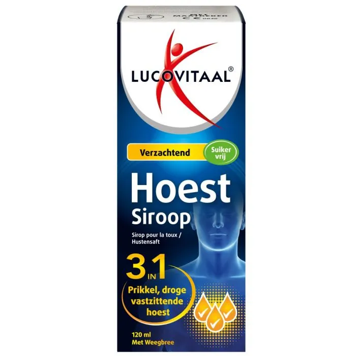 Lucovitaal Hoestsiroop 3-in-1 (120 ml)