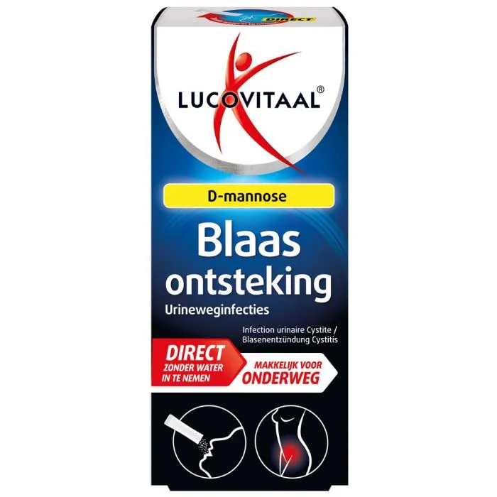Lucovitaal Blaasontsteking D-mannose Direct (6 sachets)
