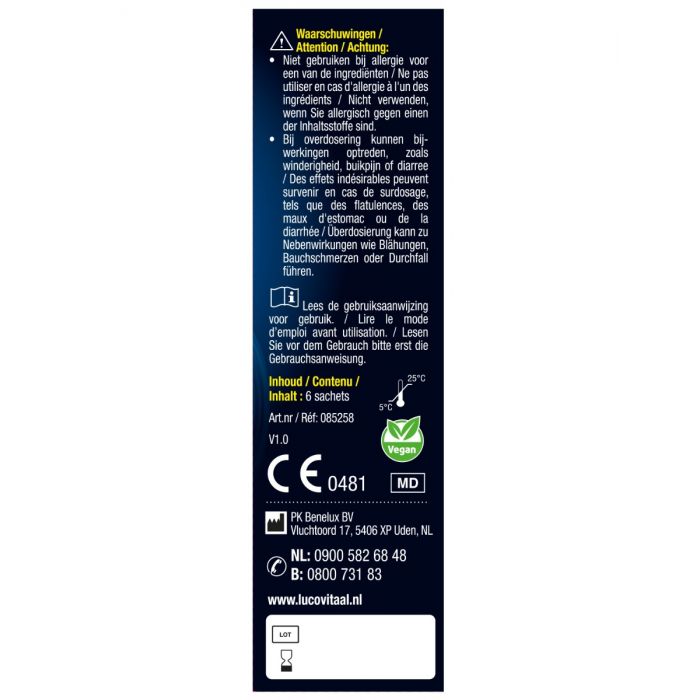 Lucovitaal Blaasontsteking D-mannose Direct (6 sachets) - image 3