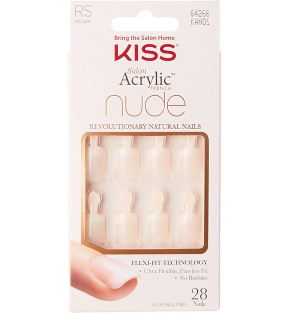 Kiss Nude nails breathtaking (1 set)