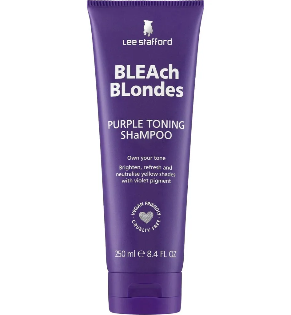 Lee Stafford Bleach blondes purple toning shampoo (250 ml)