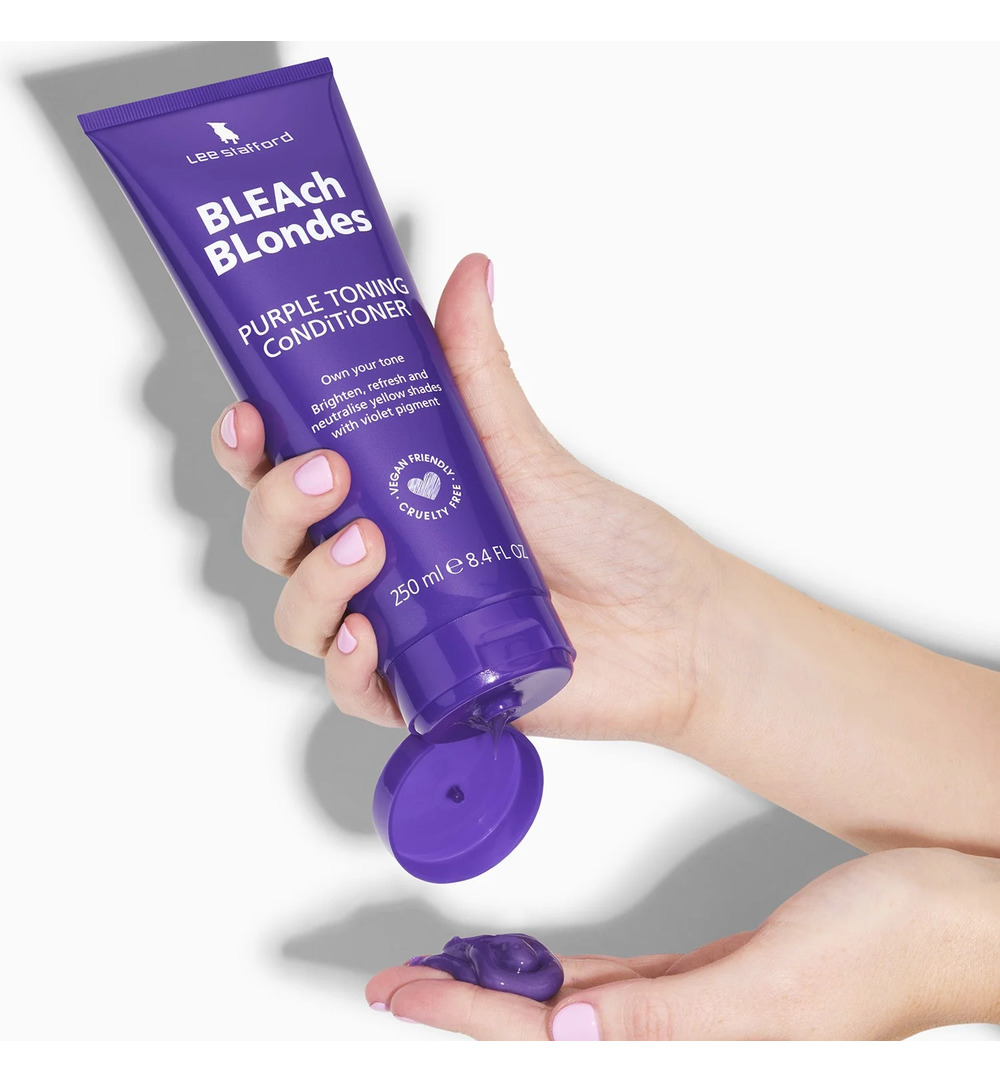 Lee Stafford Beach blondes purple toning conditioner (250 ml)