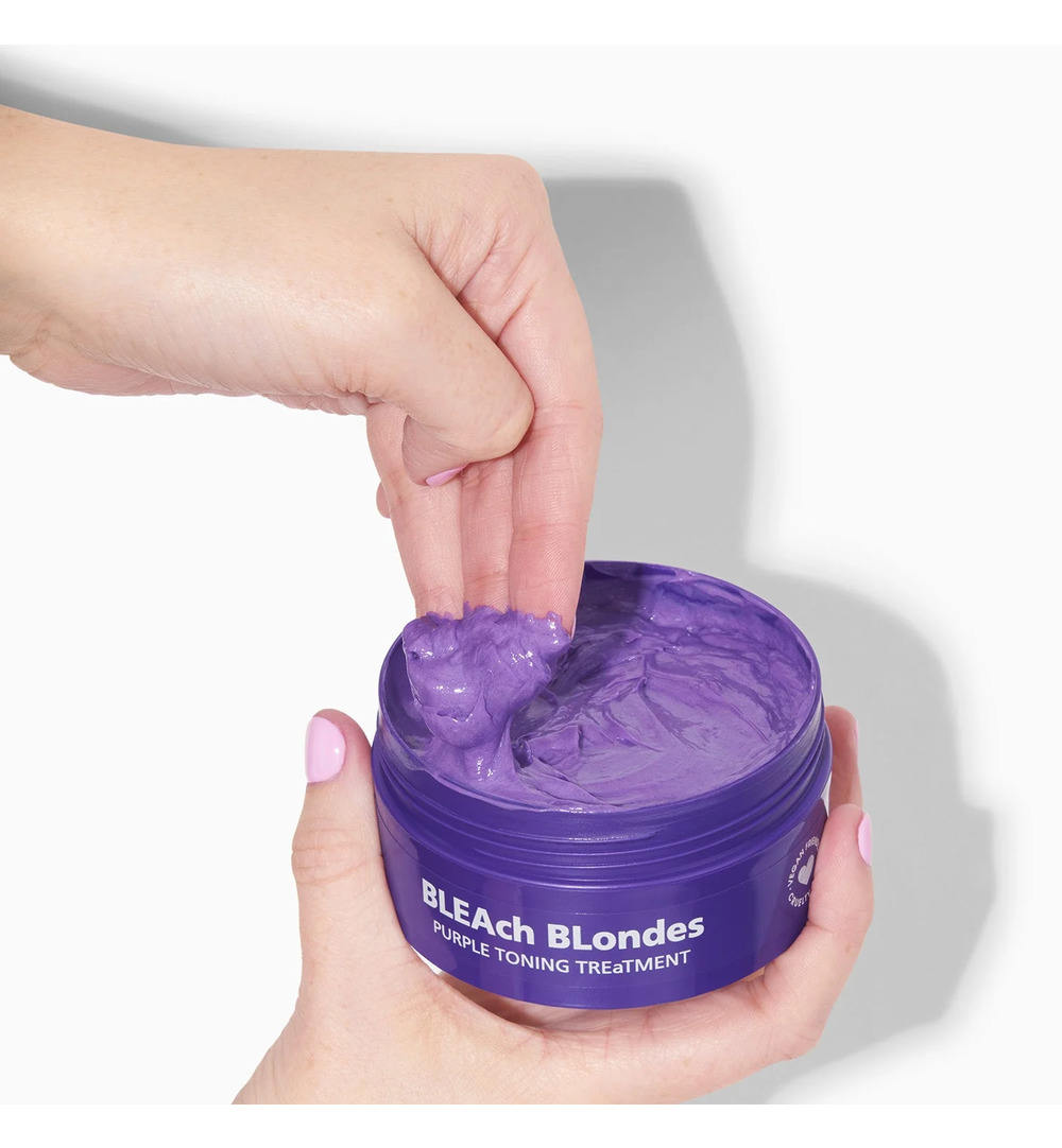 Lee Stafford Bleach blondes purple toning mask (200 ml)