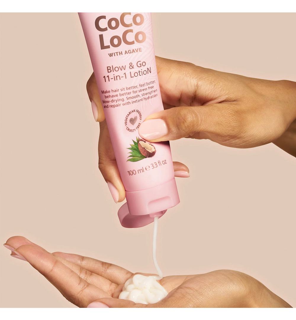 Lee Stafford Coco loco & agave blow en go (100 ml)