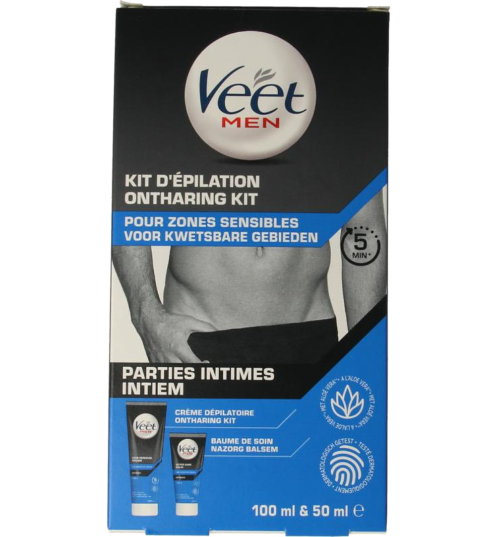Veet Hair removal kit intimate body parts (150 ml)