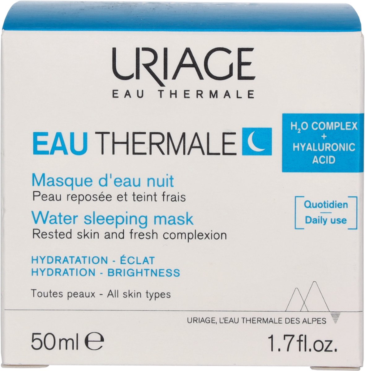Uriage Thermaal water masque d eau nuit (50 ml)