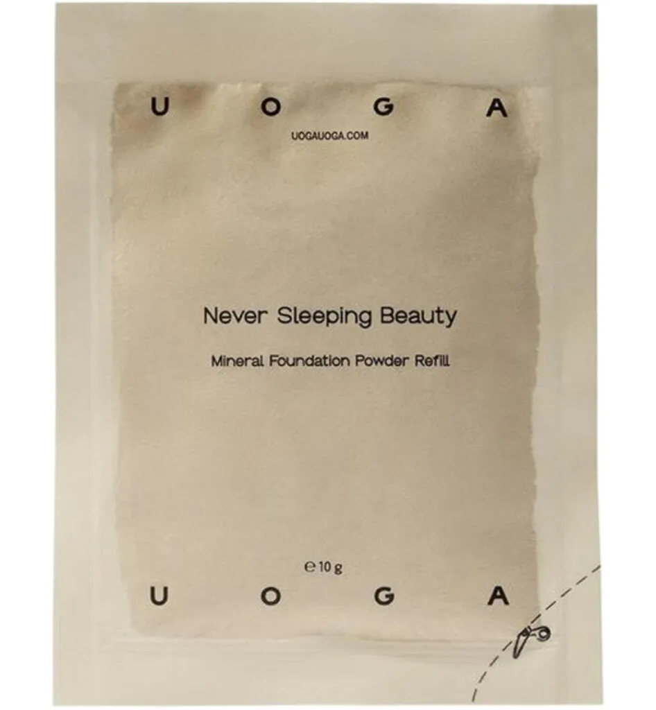 Uoga Uoga Foundation powders never sleeping beauty refill (10 gr)
