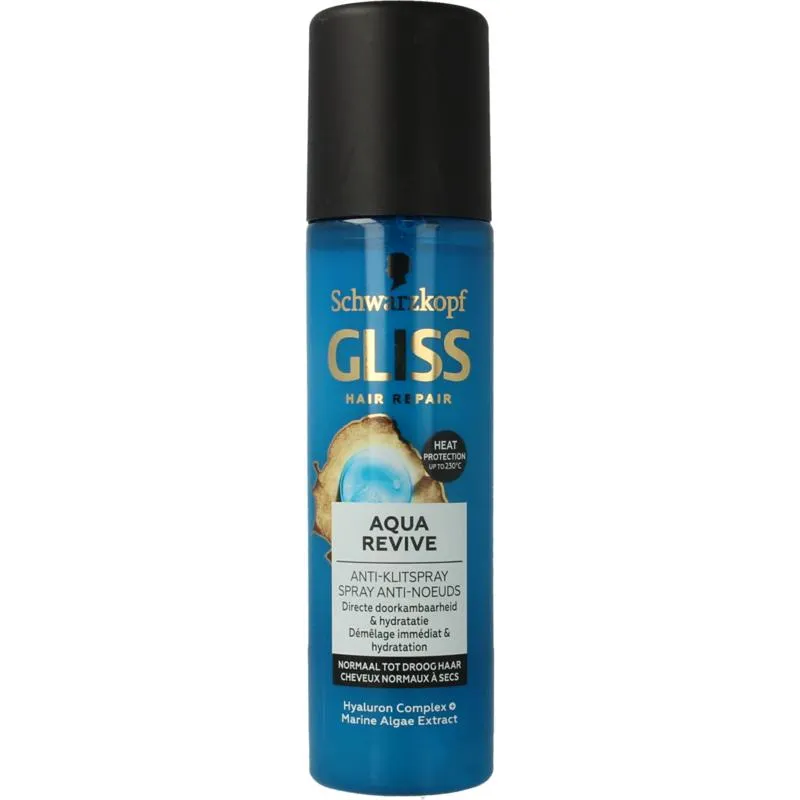 Gliss Kur Anti klit spray aqua revive (200 ml)