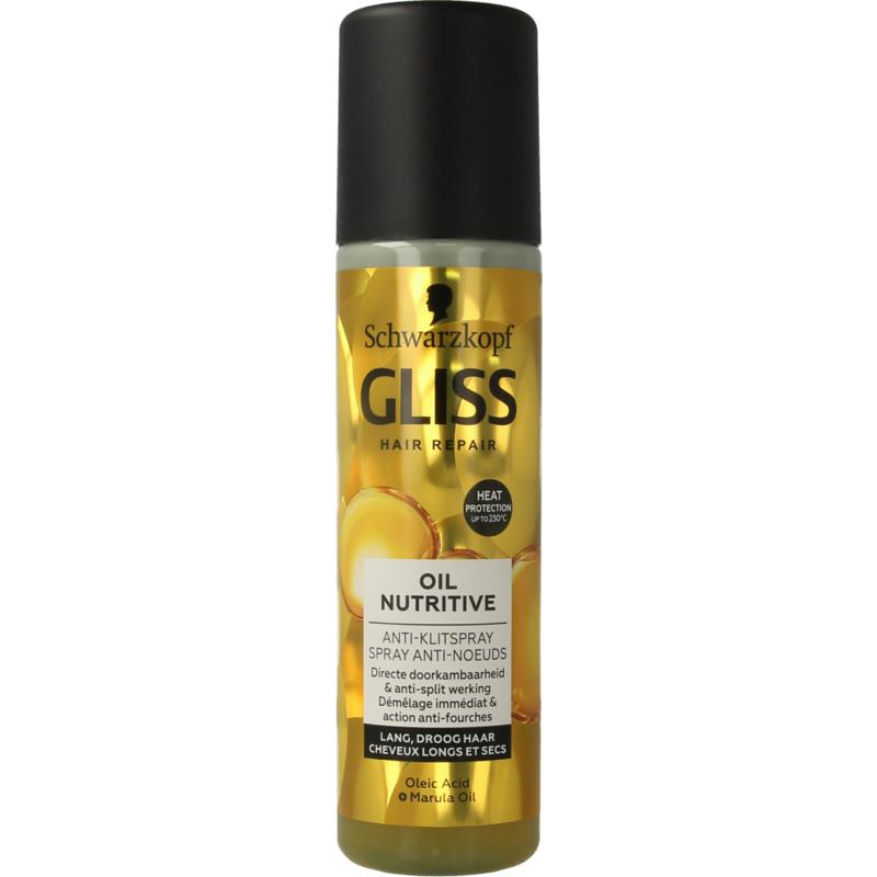 Gliss Kur Anti-klit spray oil nutritive (200 ml)