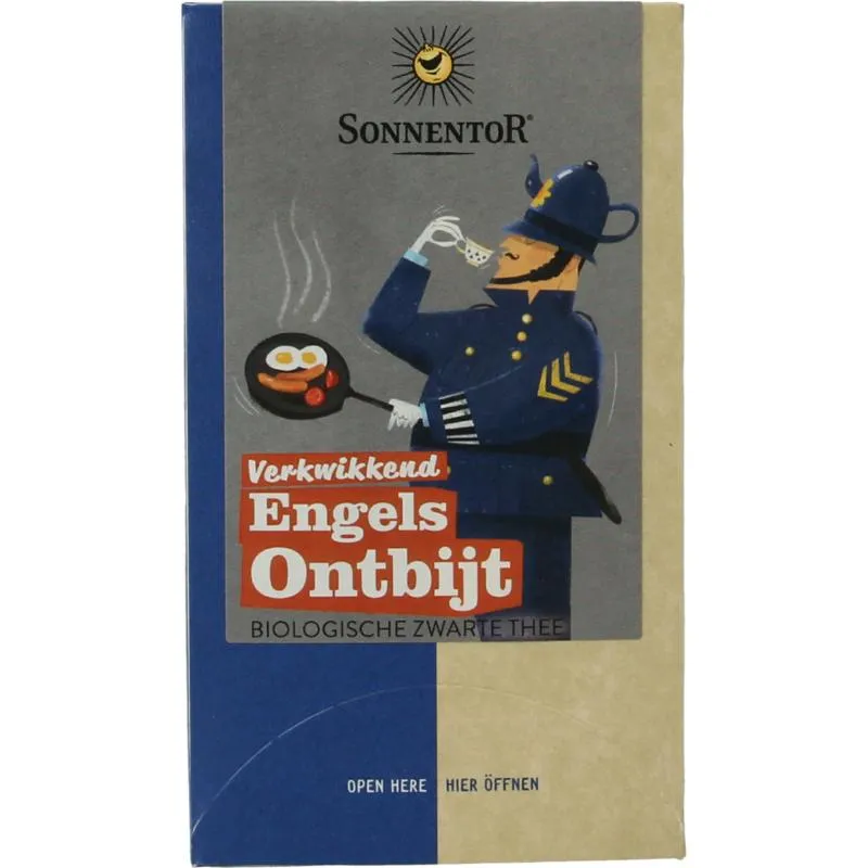 Sonnentor Verkwikkende Engelse ontbijtth ee bio (18 stuks)