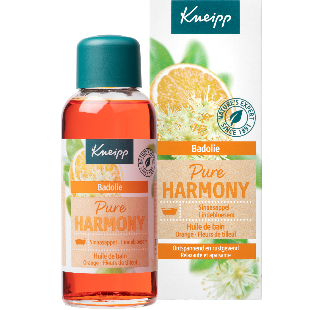 Kneipp Badolie oranje lindebloesem pure harmony (100 ml)