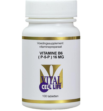 Vital Cell Life Vitamine B6 P-5-P 16Mg (100 tabletten)