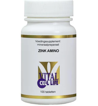 Vital Cell Life Zink amino 15mg (100 tabletten)