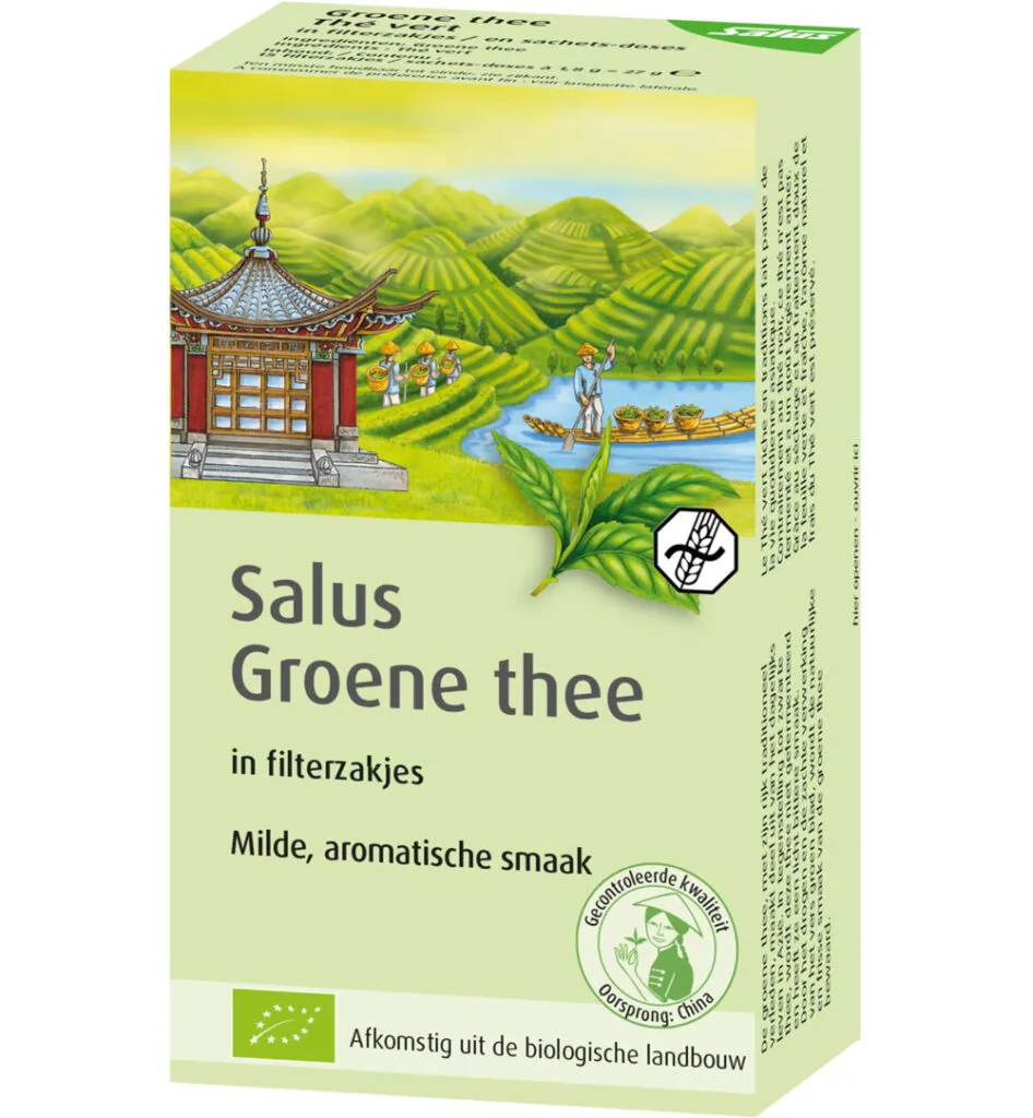 Salusgroene Thee Bio (15 stuks)