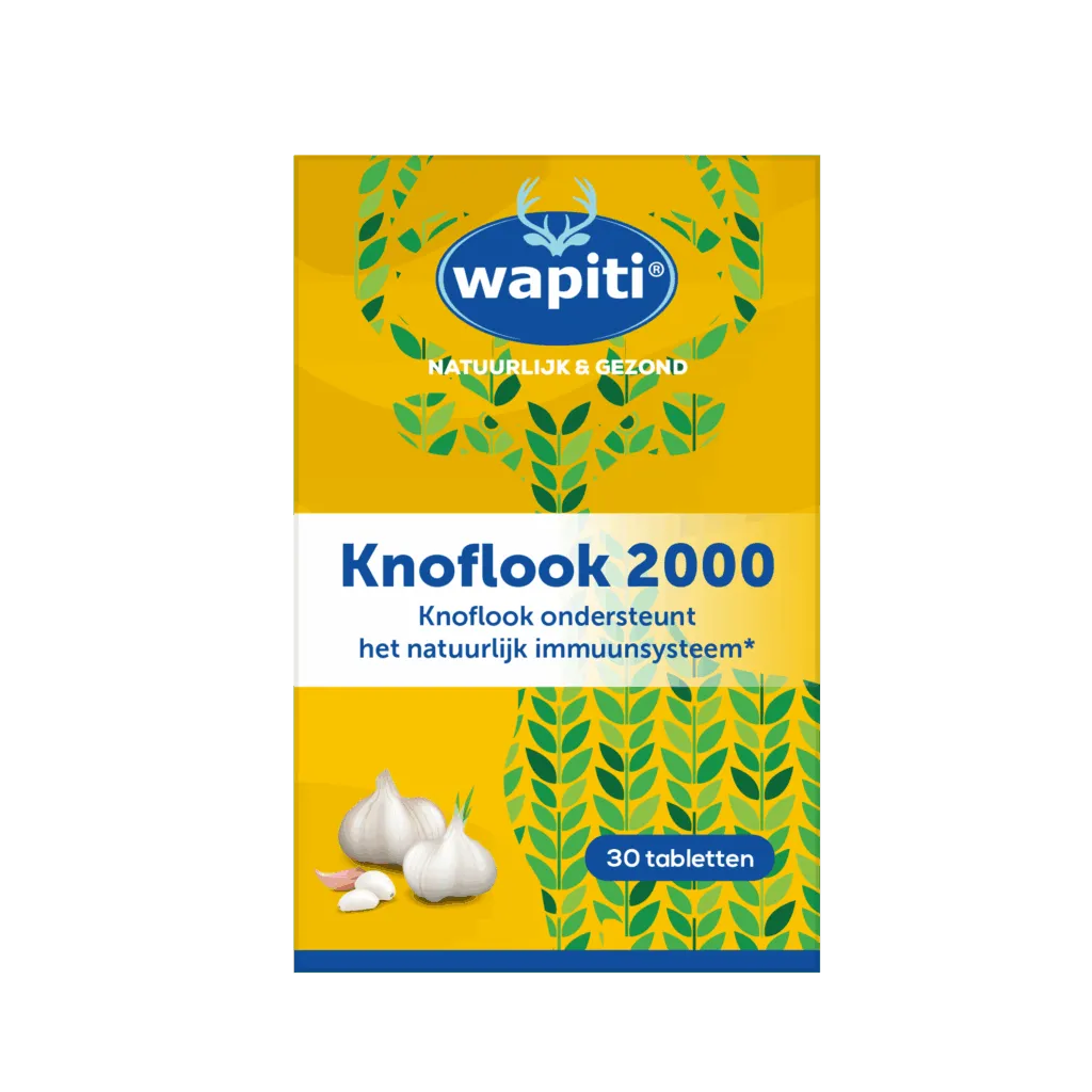 Wapiti Knoflook 2000 (30 tabletten)