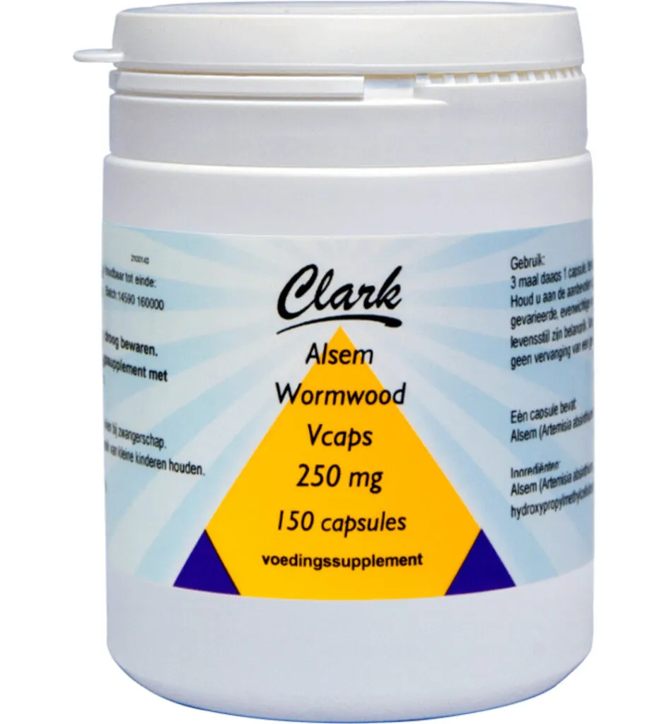 Clark Alsem/wormwood (150 vega capsules)