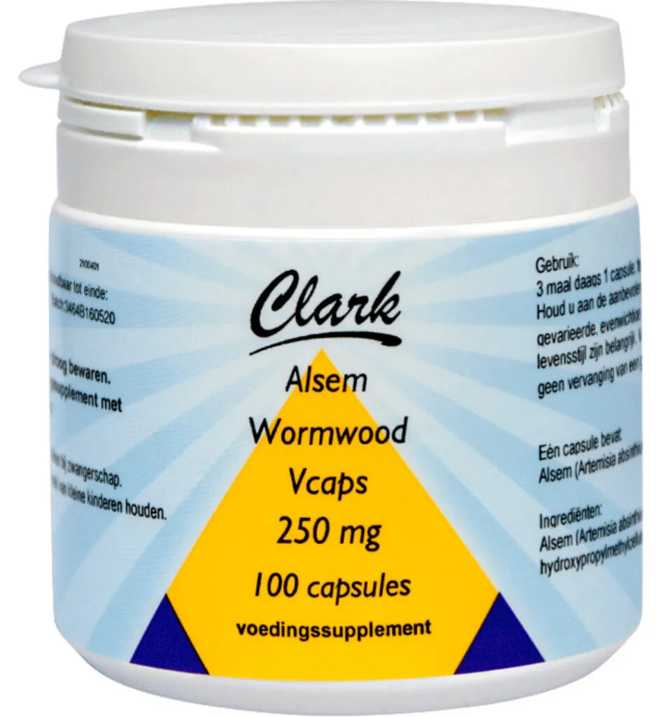 Clark Alsem/wormwood/indhana (100 vega capsules)