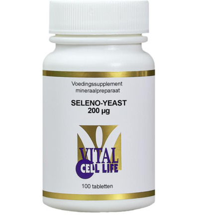 Vital Cell Life Seleno yeast 200 mcg (100 tabletten)