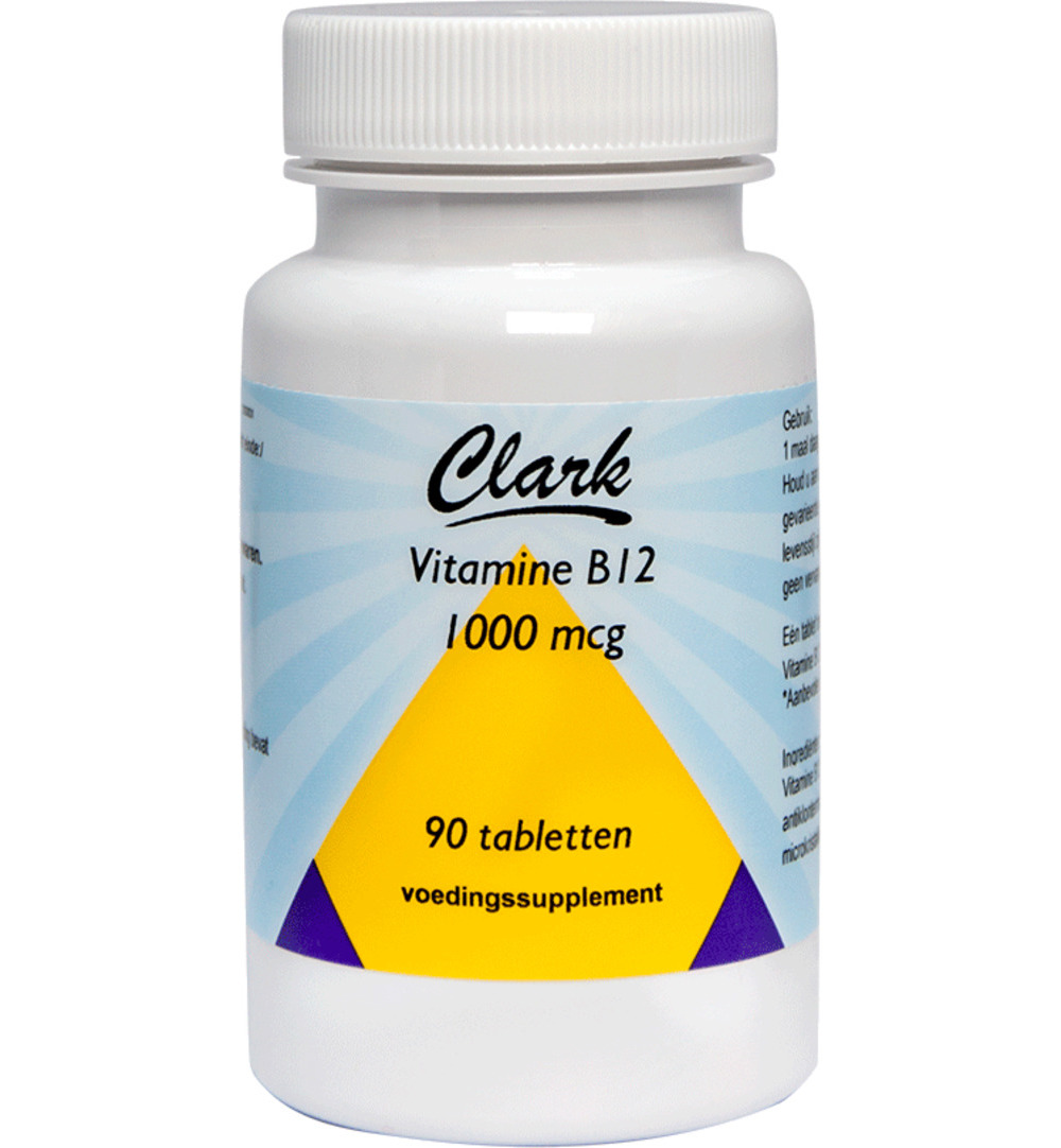Clark Vitamine B12 1000mcg (90 tabletten)
