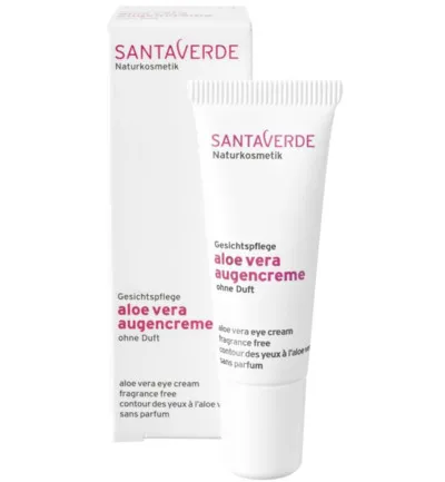 Santaverde Aloe vera eye cream parfumvrij (10 ml)