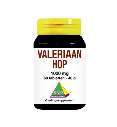 Snp Valeriaan hop 1000 mg (60 tabletten)